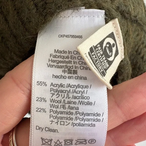 Madewell Somervell Modern Cable Cowl Neck Sweater - Picture 7 of 11